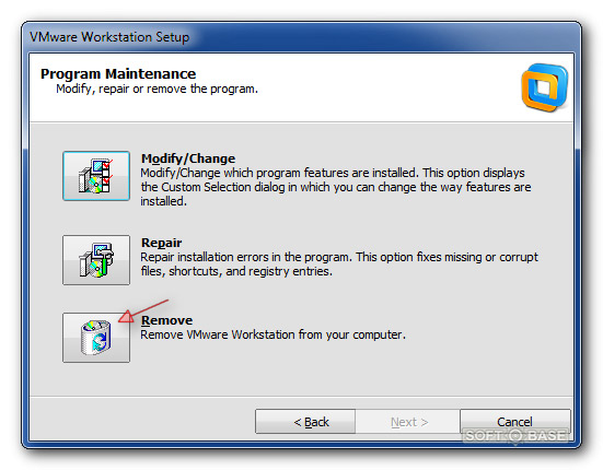 как удалить vmware workstation полностью windows 10